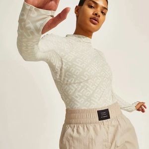 Halle Berry X Sweaty Betty Sophia Training Rashguard in White